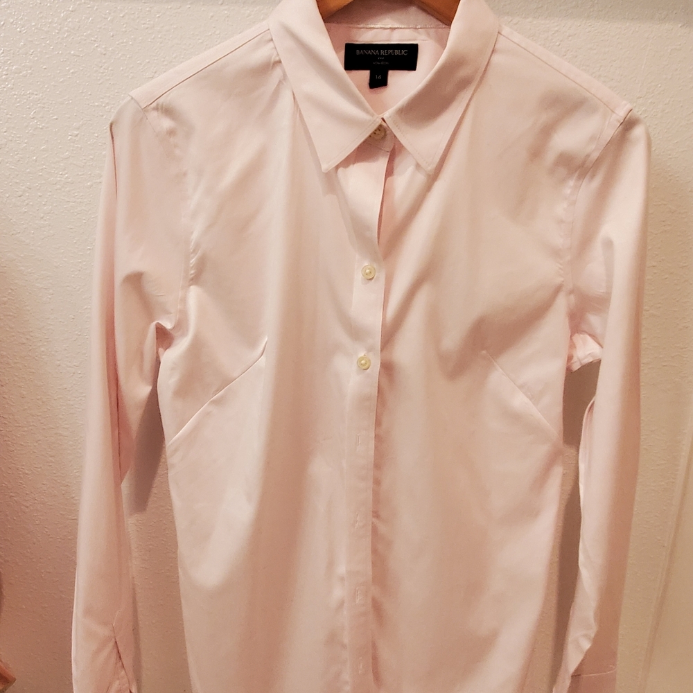 Banana republic long sleeve button down